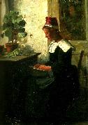 Peter Severin Kroyer, bretagneflicka spritar arter